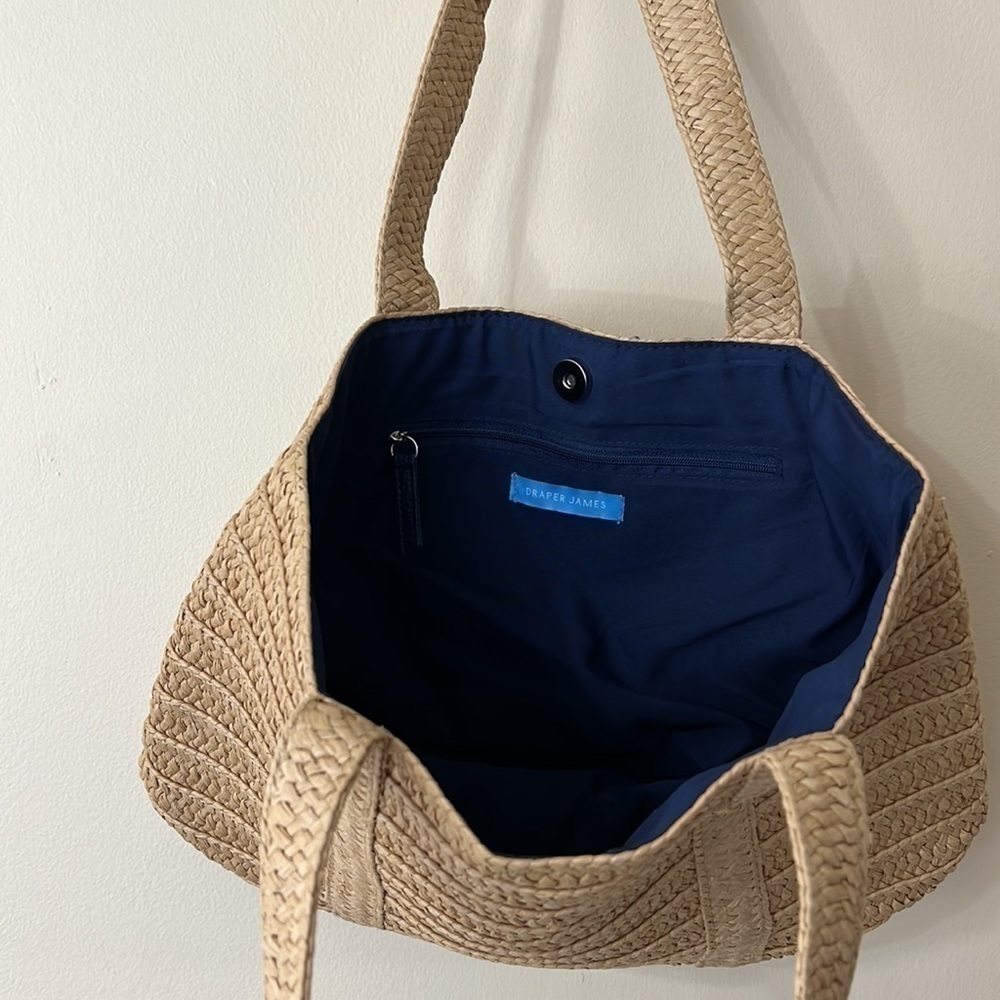 NWT Draper James straw bag - Picture 6 of 7